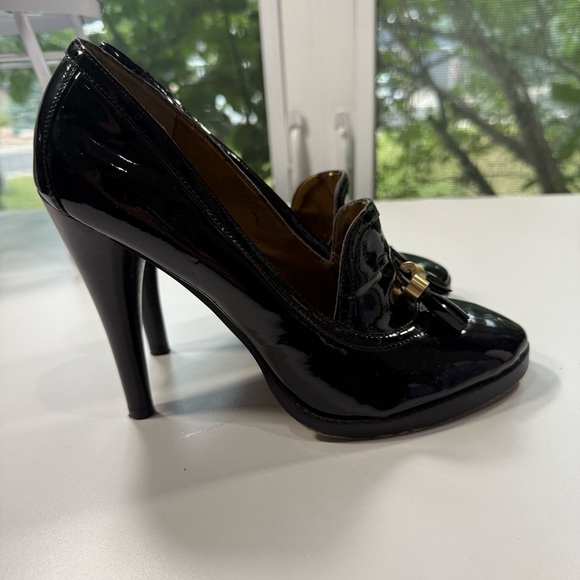 Sam Edelman Shoes - Sam Edelman Black Patent Leather Heels Women’s 9M